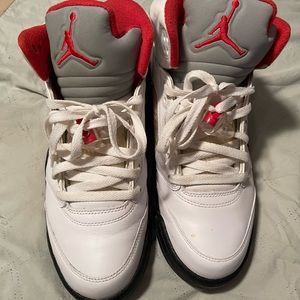 Nike Air Jordan V CDP Fire Red 2008 Size 10
